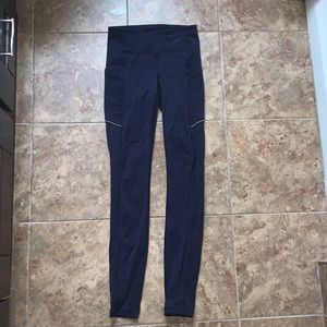 Navy blue lululemon leggings